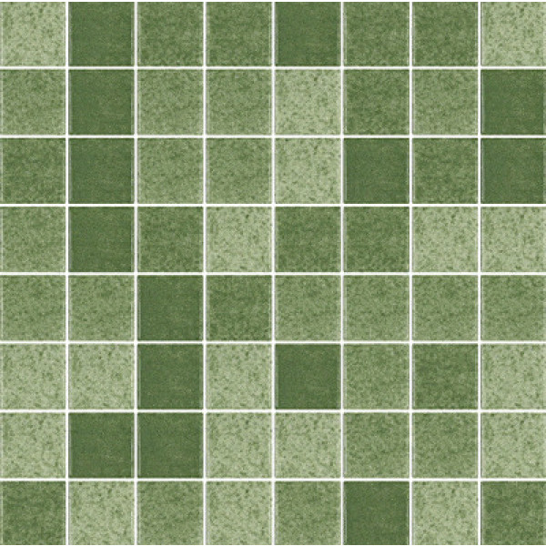 Mosaico Porcelánico Bali Green Hisbalit