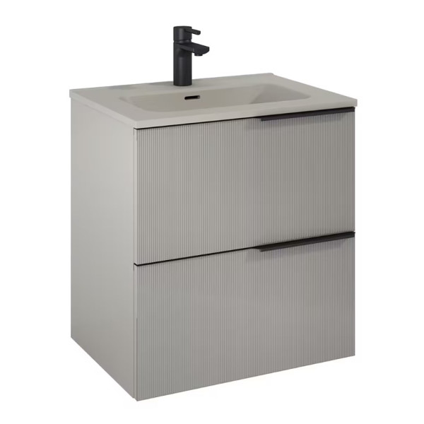 Mueble WISH 2 cajones Crema Light 60cm, a la venta mueble de 80cm de Cosmic