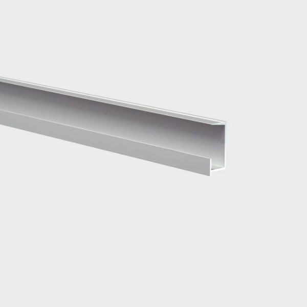 Tapa de aluminio NOVOTRI ECLIPSE anodizado en plata mate 11mm