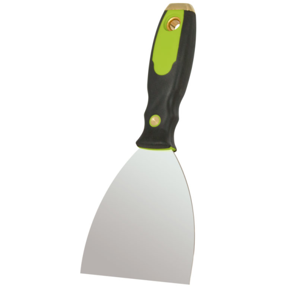Paleta Inox Flexible Mango Goma 100mm