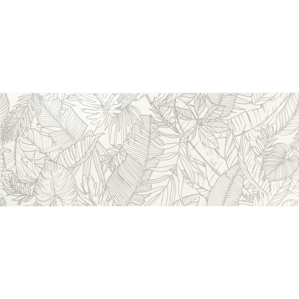 Azulejo Pearl Tropic White 45x120cm Slim rectificado Fanal
