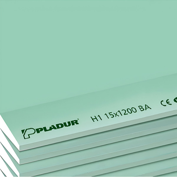 Pladur Placa De Yeso Natural H1 13X1200X2500MM Borde Afinado