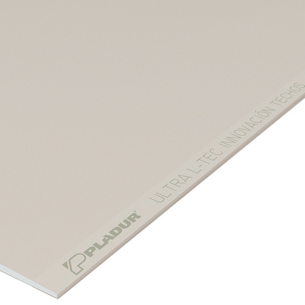 Pladur Placa Ultra L-TEC 13X1200X2000MM Para techos Continuos Ultraligeros