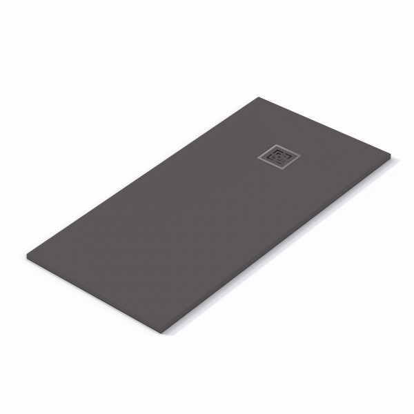 Plato de ducha solidstone Evol color tierra