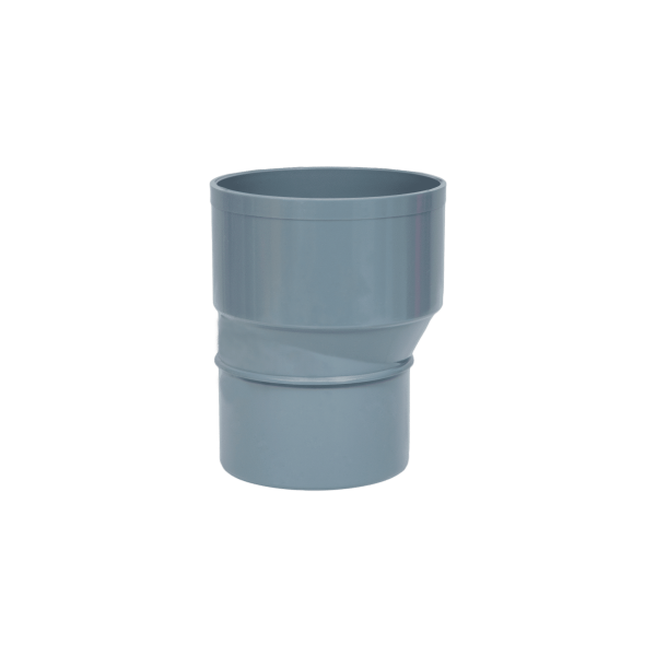 Reducción Excéntrica Junta Pegada Diámetro 110/90mm, Gris Marengo