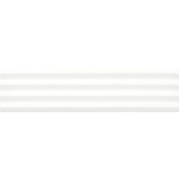 Revestimiento relieve COSTA NOVA PRAIA White Matt 5x20cm de Equipe