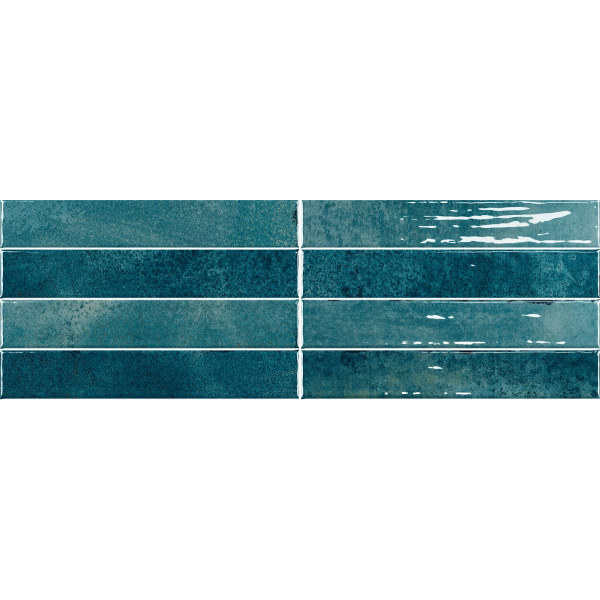 Revestimiento Nairoi en color azul 5 x 30 cm-