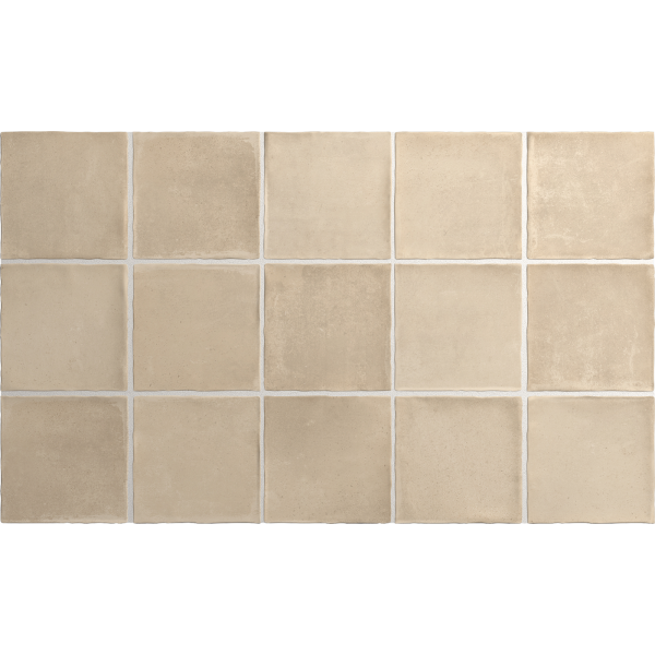 Revestimiento beige mate Argile Siena 10x10cm