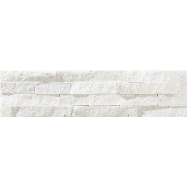 Revestimiento tipo laja destonificado Sparta Bianco 10x40cm