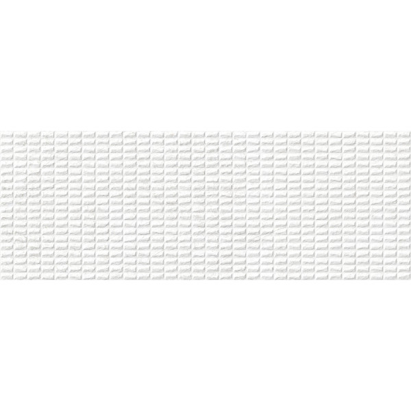 Revestimiento ALPINE WALL WHITE TOP 32x90 cm pasta blanca brillo
