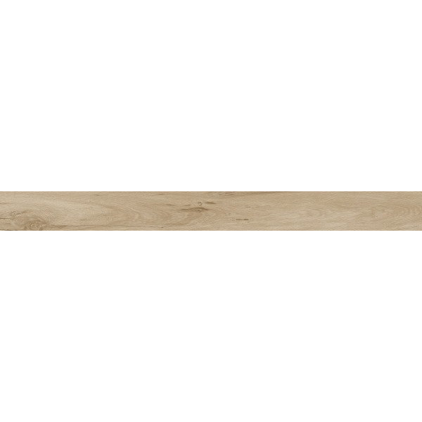 Rodapié madera porcelanica canto recto Milena Nuez 8x120cm 