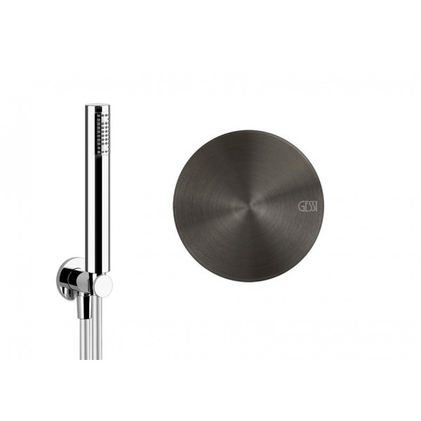 Set de ducha Emporio Negro Cepillado 38726/707 Gessi 