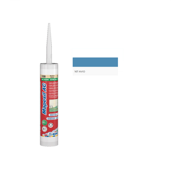 Silicona color Avio 167 MAPESIL AC Mapei