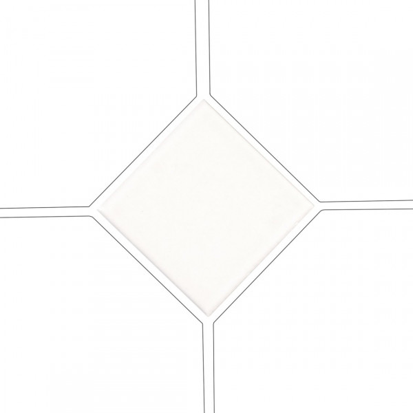 Taco OCTAGON BLANCO MATE 4,6x4,6 cm Equipe Cerámicas