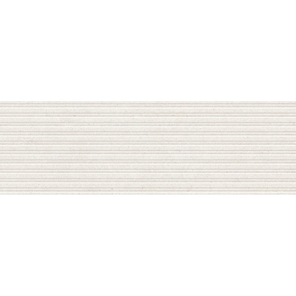 Pavimento Atelier Blanc mate 31x98cm pasta blanca rectificado