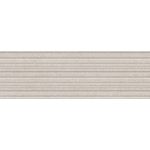 Pavimento Tissu Greyge mate 31x98cm pasta blanca rectificado