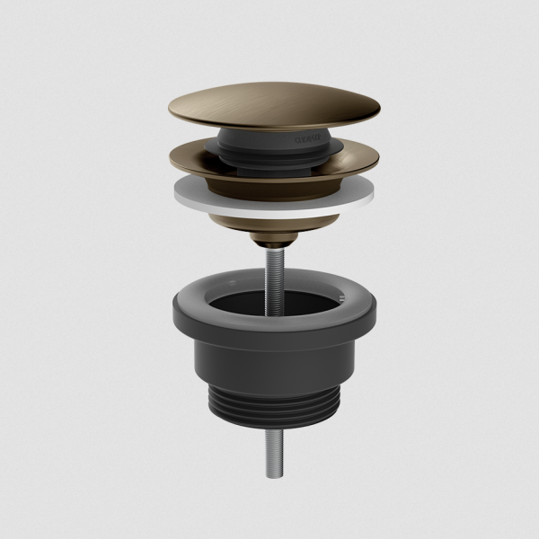 Válvula de desagüe Ingranaggio Bronce con Push-Open, Gessi 01421/761
