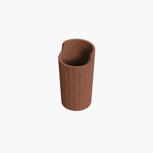 Portacepillos L'Avenir Terracota Natur 200ML de Cosmic