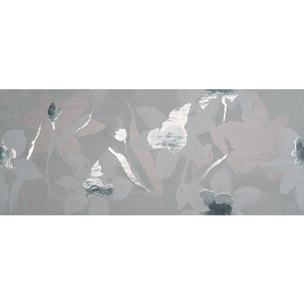 Azulejo decorativo YLICO FLOWER CONCRETE 50x120cm