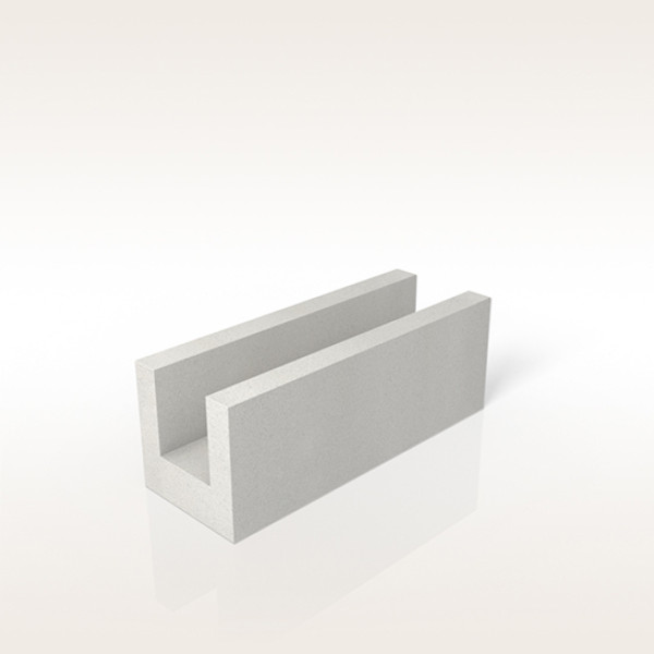 Zuncho horizontal ENERGIE de hormigón celular 62,5x25x25cm de Ytong
