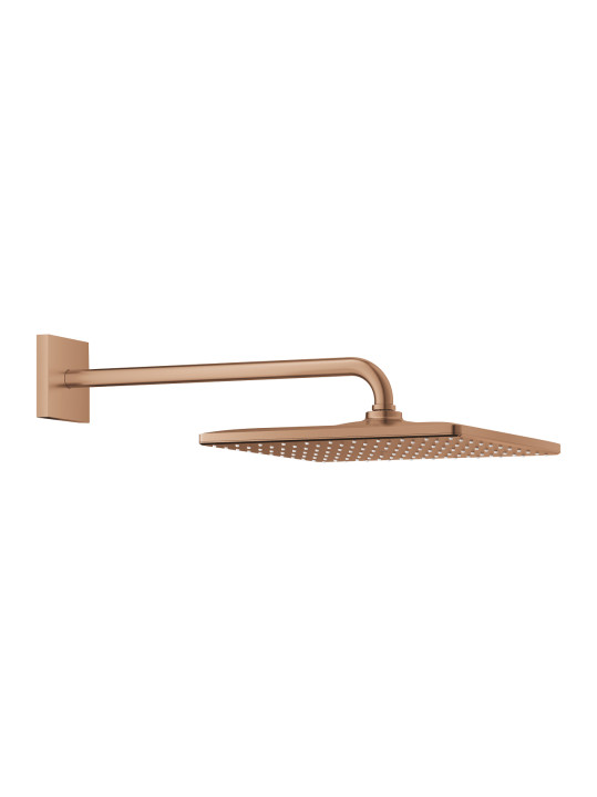 Conjunto Ducha Essence Cuadrado Cobre Grohe