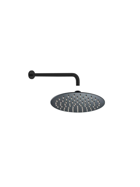 Conjunto rociador redondo 25cm y brazo a pared 37cm