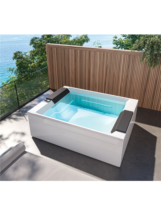 Minipiscina Soul Spa 150 Treesse 195x150x70cm hidromasaje ghost + mando touch