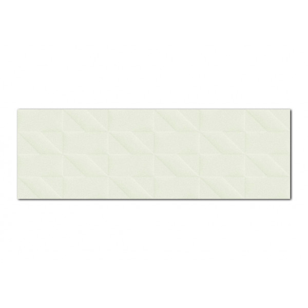 Revestimiento OUTFIT ice Struttura Tetris 3D 25x76cm pasta blanca Marazzi
