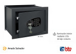 Caja fuerte empotrar modelo WE-3625 serie DECORA con cerradura electrónica BTV