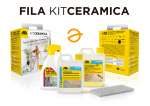 FILA KITCERAMICA mantenimiento y protección ( Deterdek 1L + fugaproof 500ml + Filacleaner 1L)