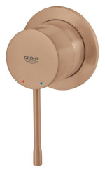 Mezclador monomando de ducha Essence cobre cepillado 1 vía Grohe