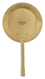 Mezclador monomando de ducha oro cepillado Essence Grohe