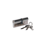 Cilindro Metalico Plata C3 75MM Con 3 Llaves