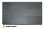 Piedra Natural Pizarra Brasileña calibrada 30x60cm Negro grafito