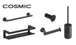 Accesorios baño serie Architect S+ Negro Cepillado de Cosmic