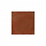 Pavimento ALHAMAR Rojo C3 16,25x16,25cm gres extrusionado pasta blanca EXAGRES