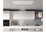 Campana extractora techo METZ MAXI LED STRIP II cristal Blanco 120x60cm, Thermex