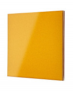 Revestimiento vidriado liso amarillo brillo 20x20cm
