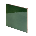 Revestimiento vidriado liso verde brillo 20x20cm