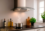 Campana extractora a pared DERBY II Inox/Cristal 90cm, Thermex