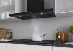 Campana extractora a pared HARWICH II Negro 90cm sin motor, Thermex