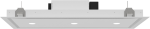 Campana extractora techo Passat Maxi II 120x60cm cristal Blanco, Thermex
