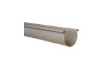Canalón Circular Doble Voluta PVC 4ML, DIAM. 125mm, Gris