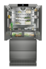 Frigorífico integrable con doble puerta 203x91,5x63,5 cm con NoFrost ECBNe 8872 de Liebherr