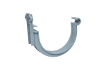 Gancho para Canalón Circular Doble Voluta PVC, Gris