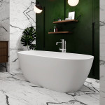 Bañera color blanco 170 x 72 cm Nepal de Hidronatur