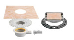 Set desagüe KERDI-DRAIN-BASE con rejilla diseño 4