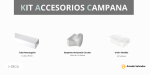 Kit Accesorios Campana NikolaTesla Elica
