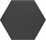 Pavimento KROMATIKA BLACK 11.6x10.1cm Equipe Cerámicas