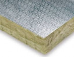 Panel de lana mineral recubierto de aluminio gofrado 50mm espesor 1200x1200mm